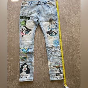 Sugar Hill denim jeans waist 40